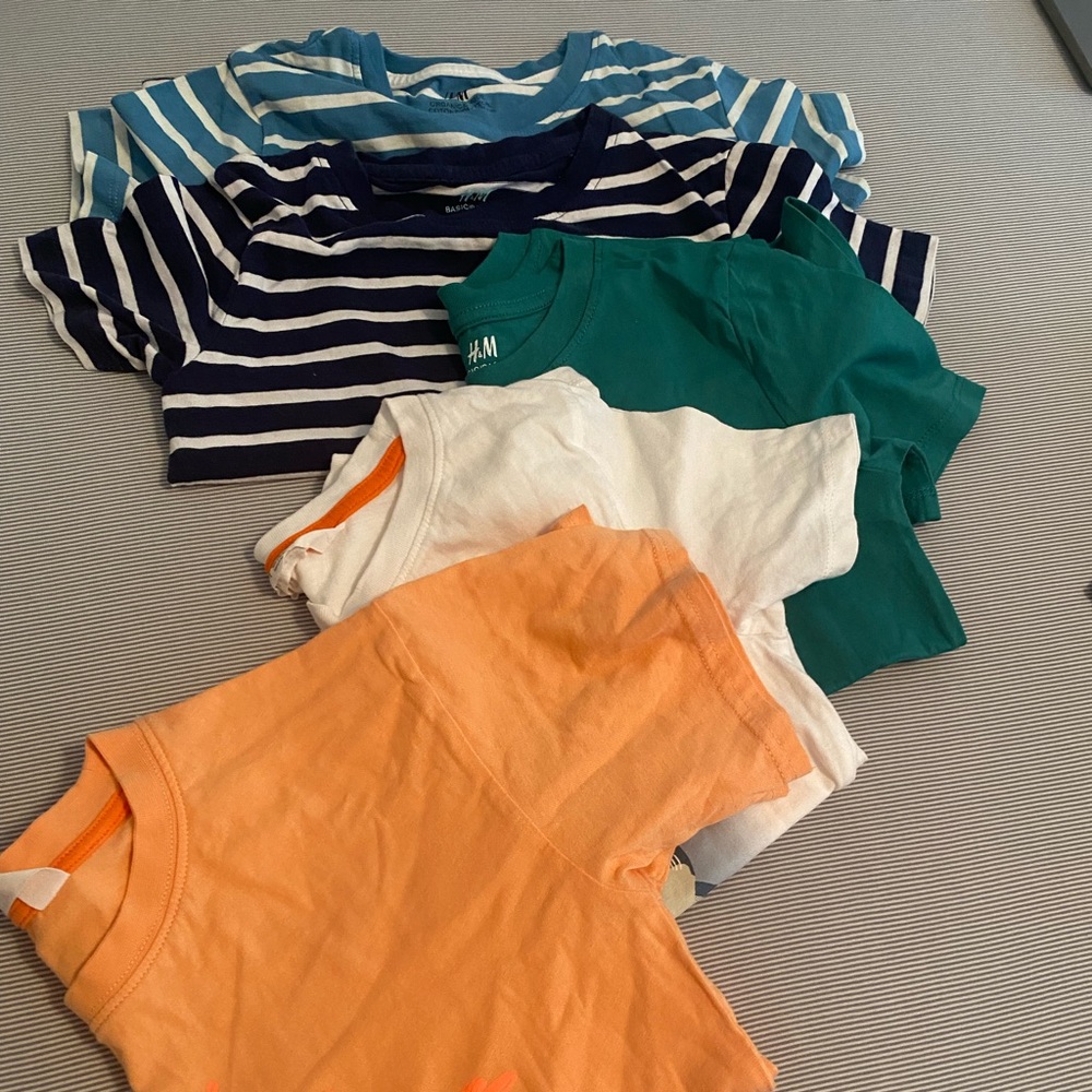 5 H&M short sleeve tshirts